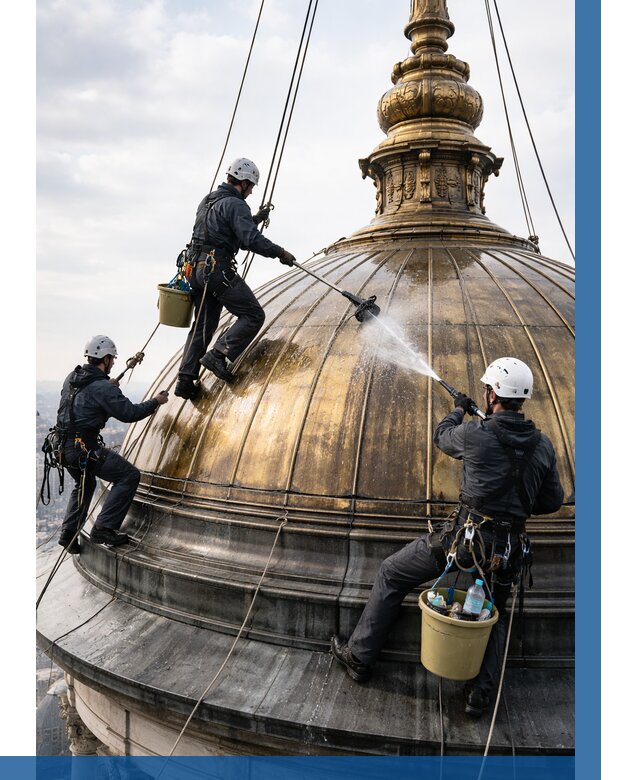 Мойка куполов и шпилей в Костроме от 8167 р. - заказать | ВЫСОТНИК-Кст