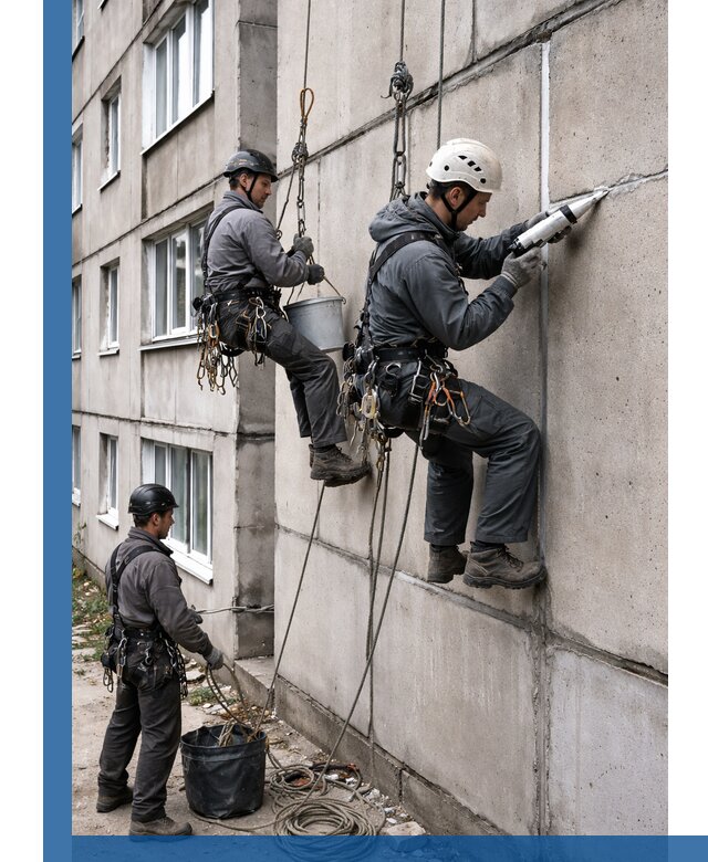 Герметизация межпанельных швов в Костроме с гарантией герметичности