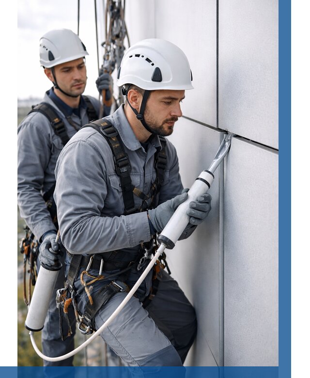 Герметизация швов вилатермом в Костроме от 613 р. | ВЫСОТНИК-Кст