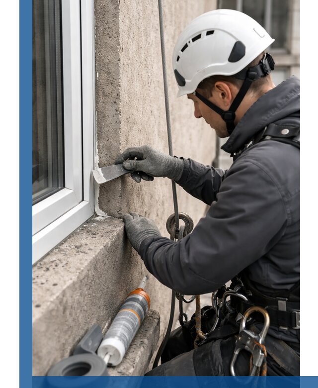 Герметизация монтажных швов окон в Костроме с гарантией качества