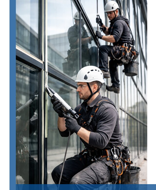 Герметизация витражных швов в Костроме для зданий и фасадов