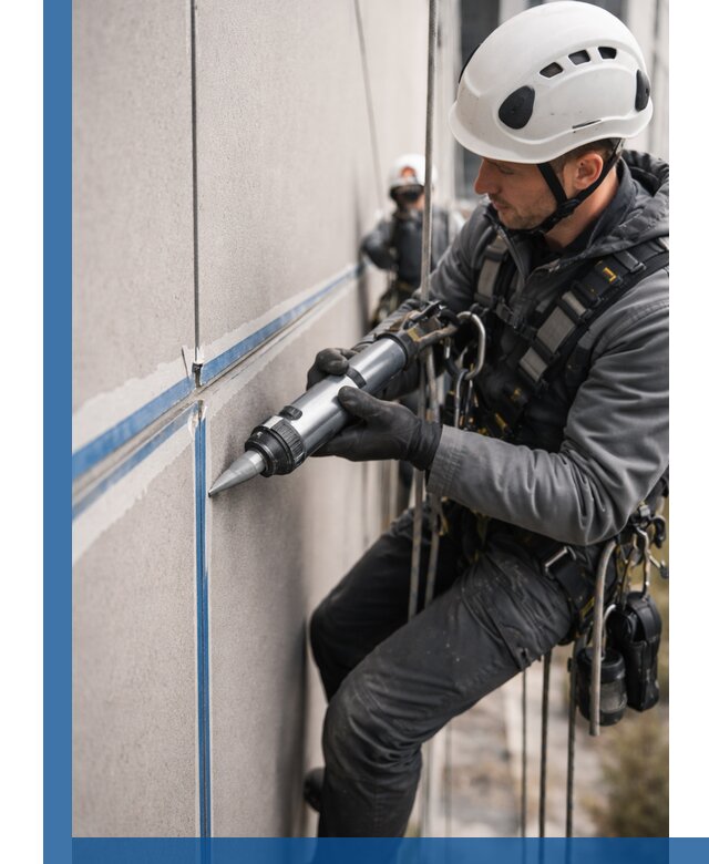 Герметизация стыков фасадных панелей в Костроме качественно и быстро