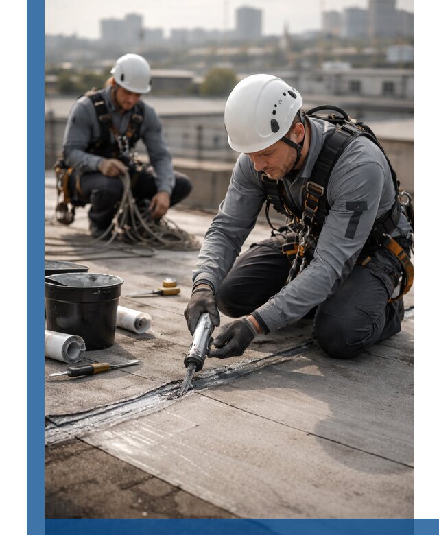 Аварийное и капитальное устранение протечек кровли в Костроме