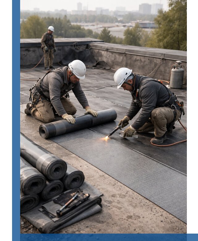 Монтаж мягкой кровли в Костроме профессионально и надежно