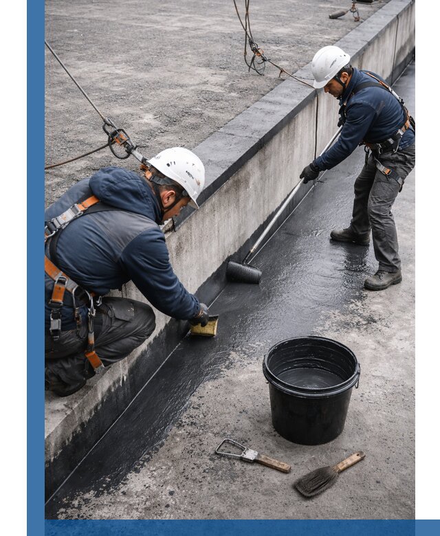 Гидроизоляция кровли жидкой резиной профессионально в Костроме