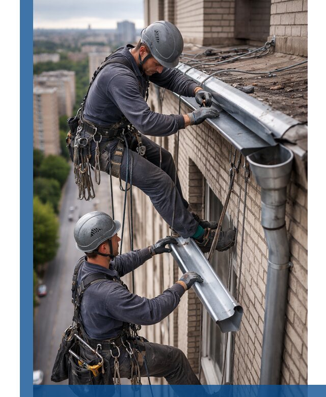 Ремонт водосточных желобов в Костроме, быстро и качественно