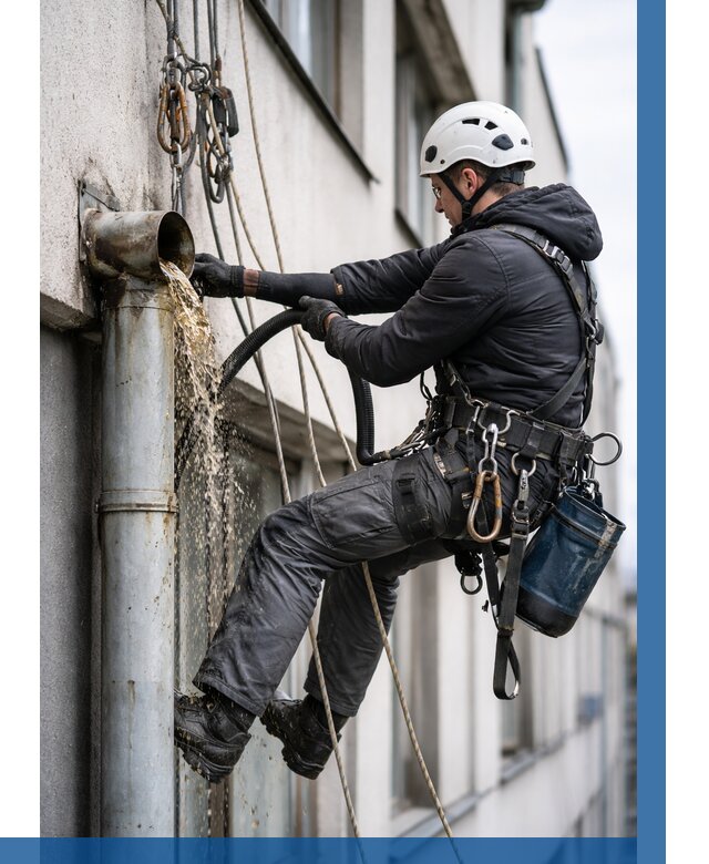 Прочистка водосточных труб в Костроме от 3573 р. | ВЫСОТНИК-Кст