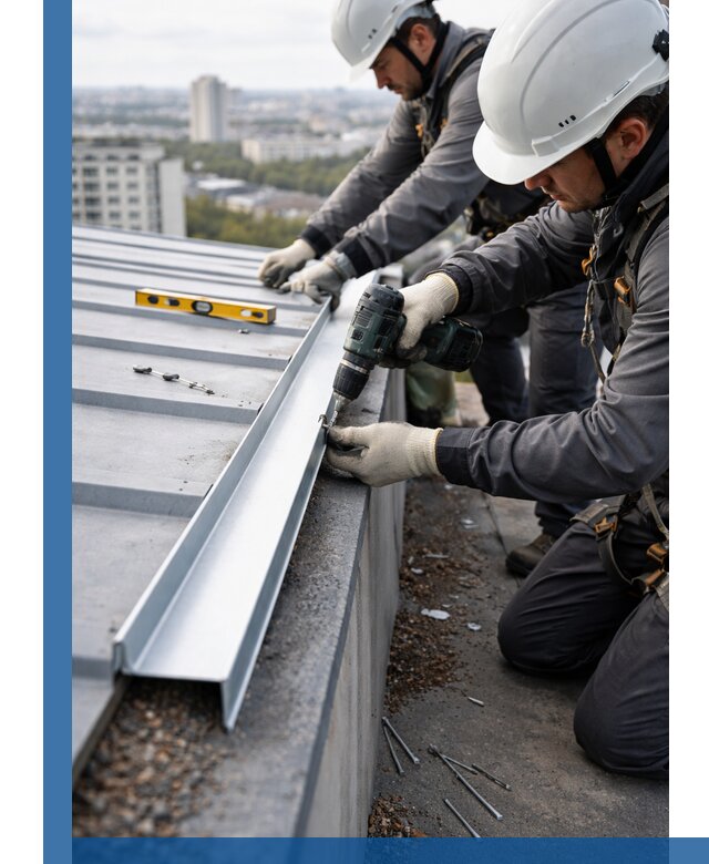 Монтаж капельника на кровле в Костроме с гарантией качества