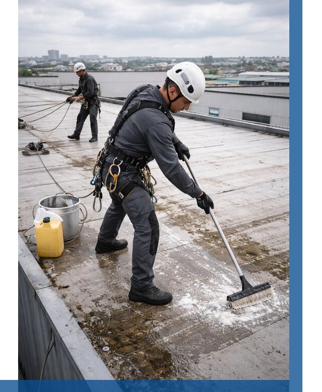 Очистка крыши по графику в Костроме от 7657 р. | ВЫСОТНИК-Кст