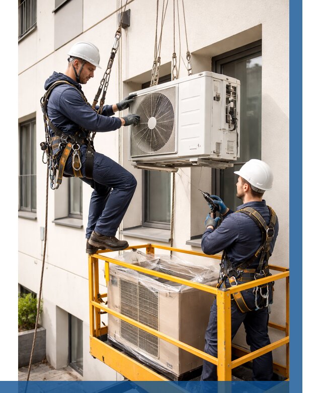 Демонтаж внешнего блока кондиционера в Костроме от 3573 р. | ВЫСОТНИК-Кст