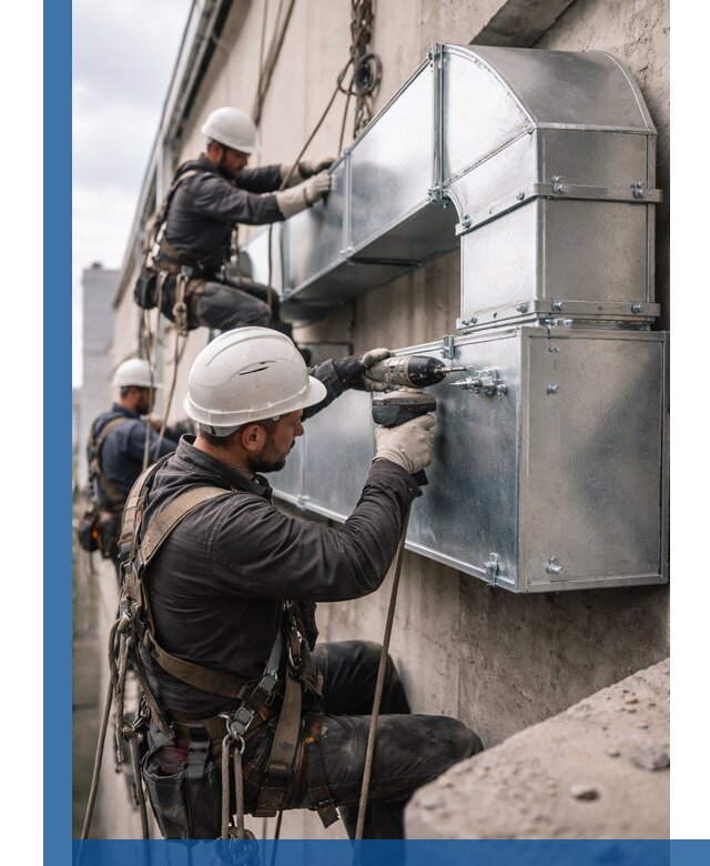 Профессиональный монтаж вентиляционных коробов в Костроме под ключ