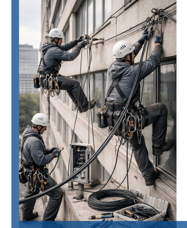 Прокладка оптоволоконного кабеля в Костроме под ключ с тестированием