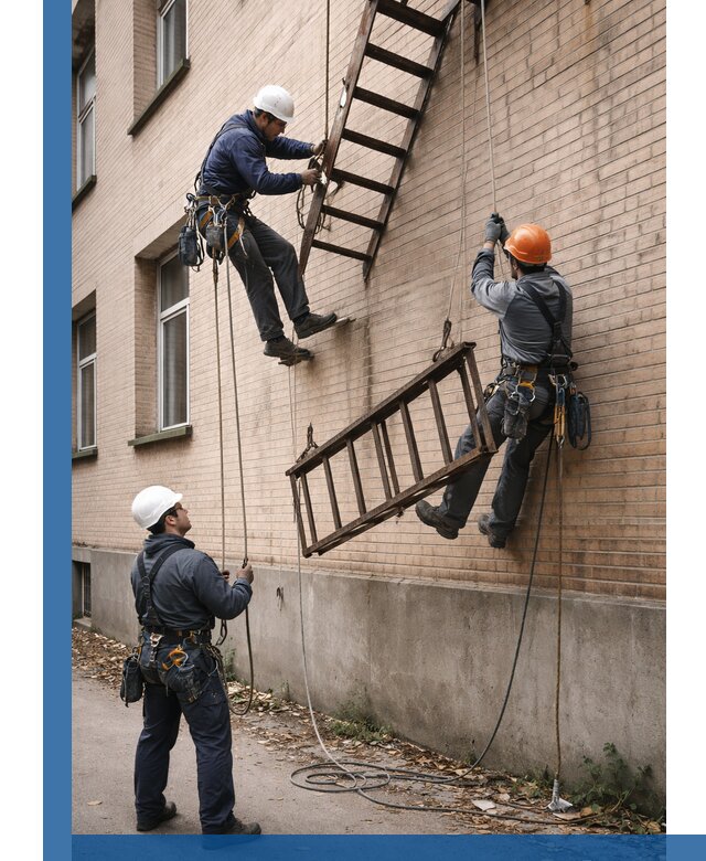 Демонтаж пожарной лестницы в Костроме быстро и безопасно
