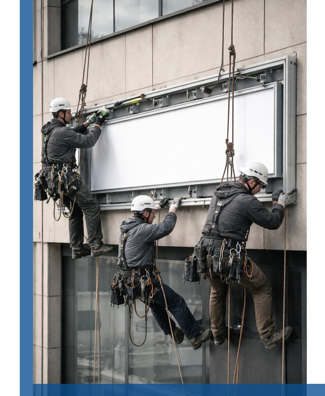 Профессиональный монтаж светового короба под ключ в Костроме