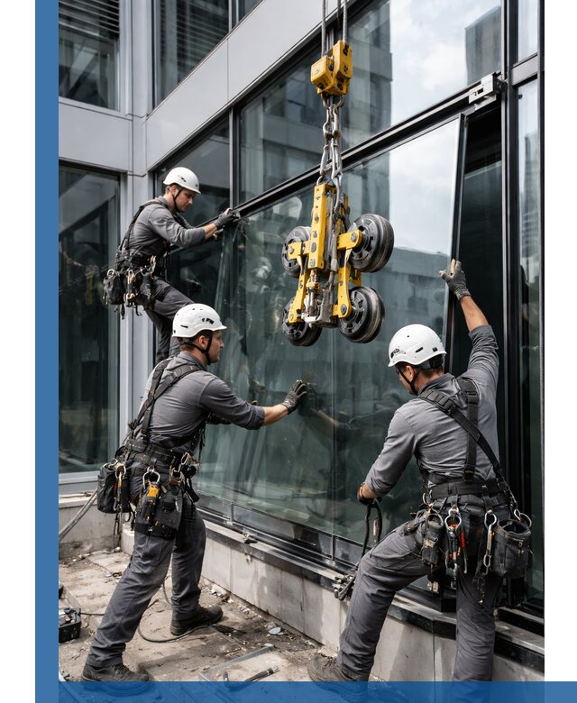 Структурное остекление фасадов в Костроме монтаж и обслуживание