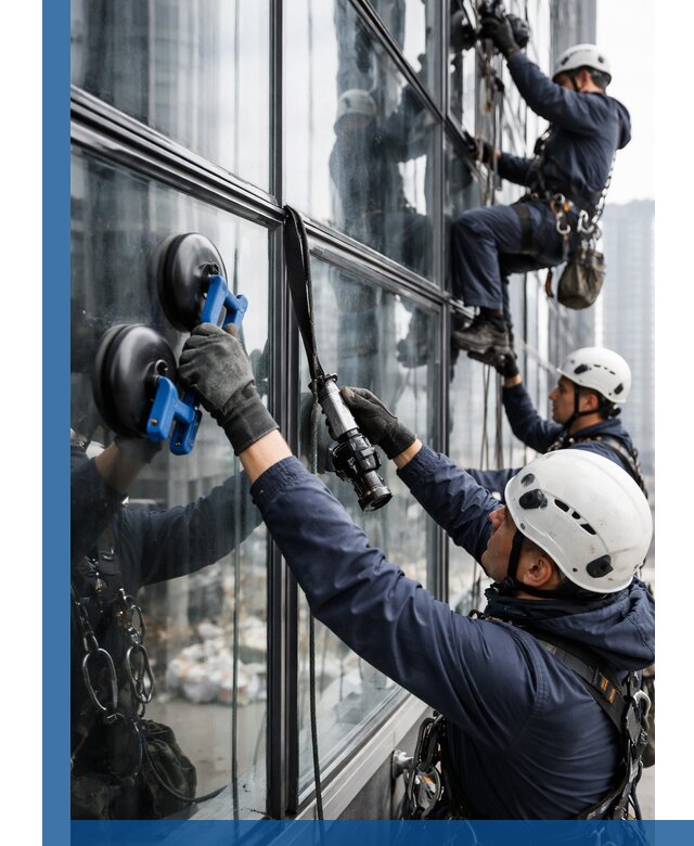 Радиусное остекление фасадов под ключ в Костроме с гарантиями