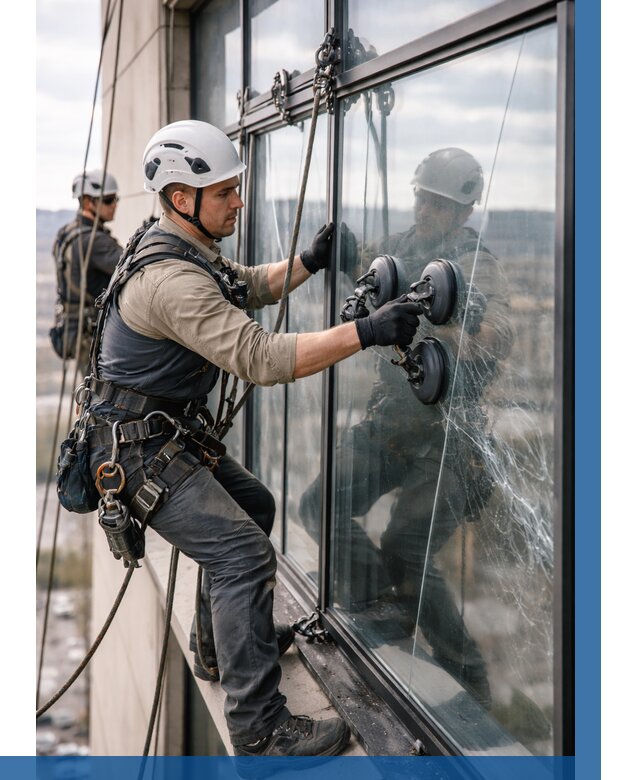 Замена стекла в витраже в Костроме под ключ от 8678 р. | ВЫСОТНИК-Кст