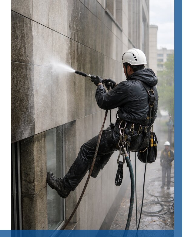 Гидроструйная очистка поверхностей в Костроме от 868 р. | ВЫСОТНИК-Кст