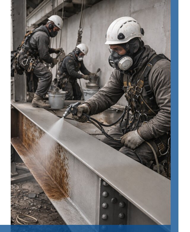 Антикоррозионная покраска металла в Костроме от 715 р. | ВЫСОТНИК-Кст