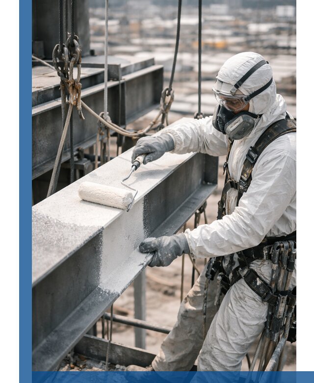 Профессиональная огнезащитная обработка металлоконструкций в Костроме