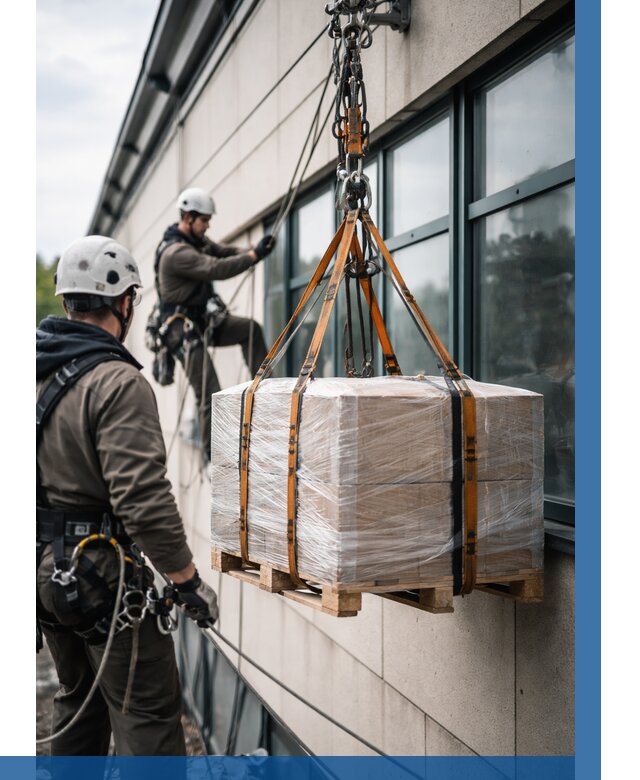 Подъем груза на высоту в Костроме от 3063 р. | ВЫСОТНИК-Кст