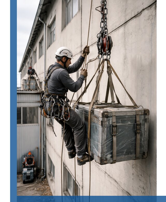 Подъем грузов на высоту в Костроме для промышленных объектов