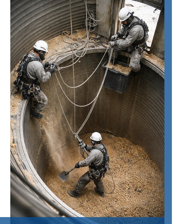 Чистка зерновых бункеров в Костроме от 12251 р. | ВЫСОТНИК-Кст