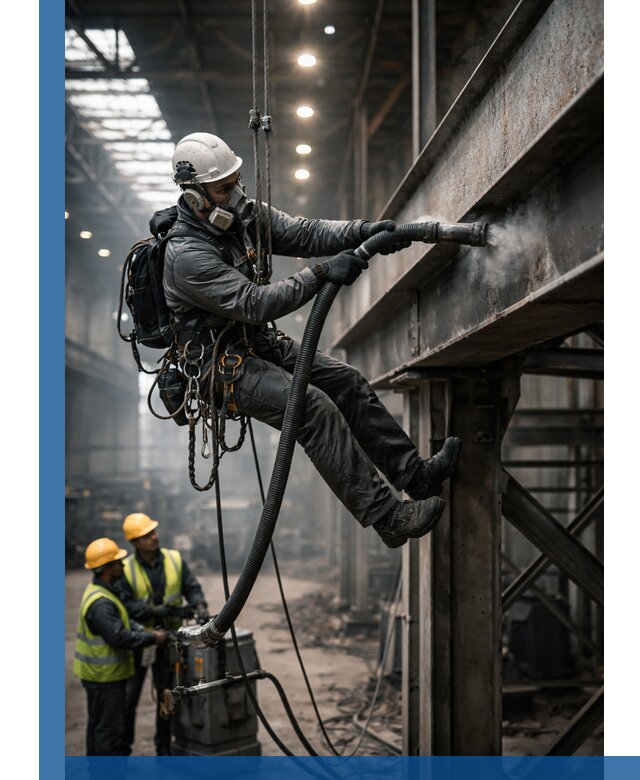 Обеспыливание конструкций в цехах промышленного производства в Костроме