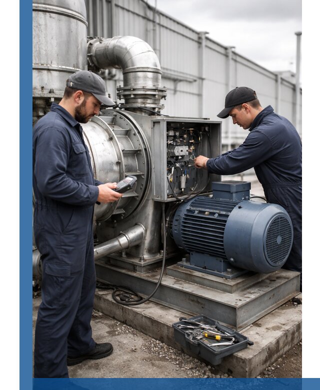 Техническое обслуживание промышленного оборудования в Костроме