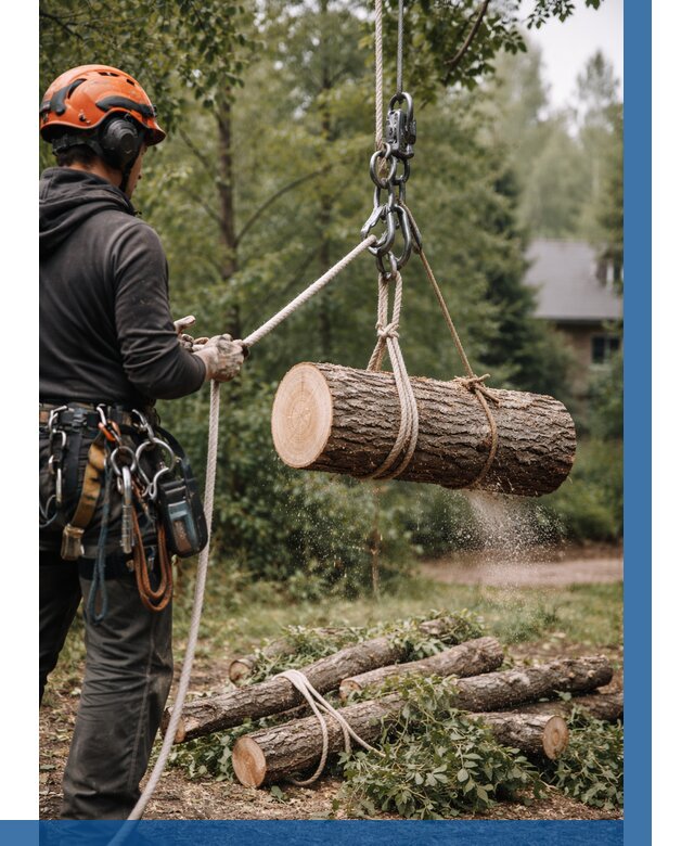 Валка деревьев частями в Костроме от 7657 р. | ВЫСОТНИК-Кст