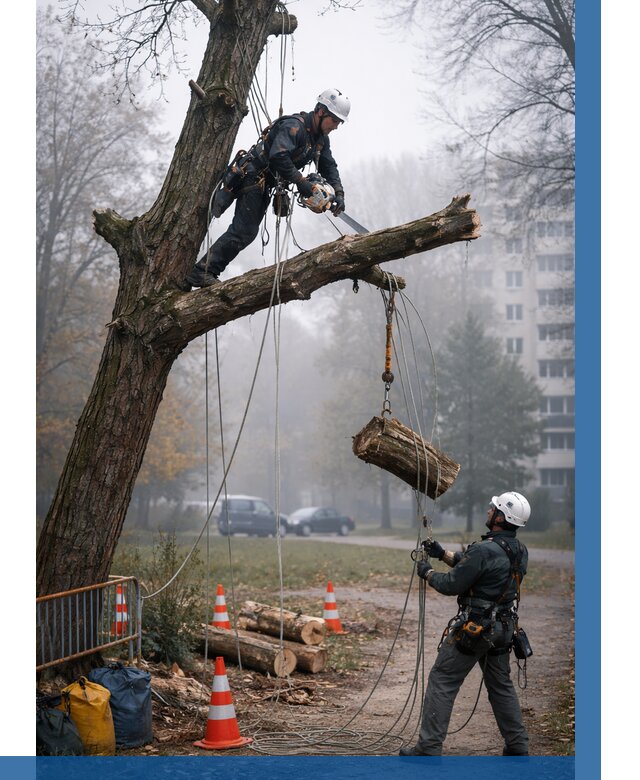 Удаление аварийных деревьев в Костроме от 15314 р. | ВЫСОТНИК-Кст